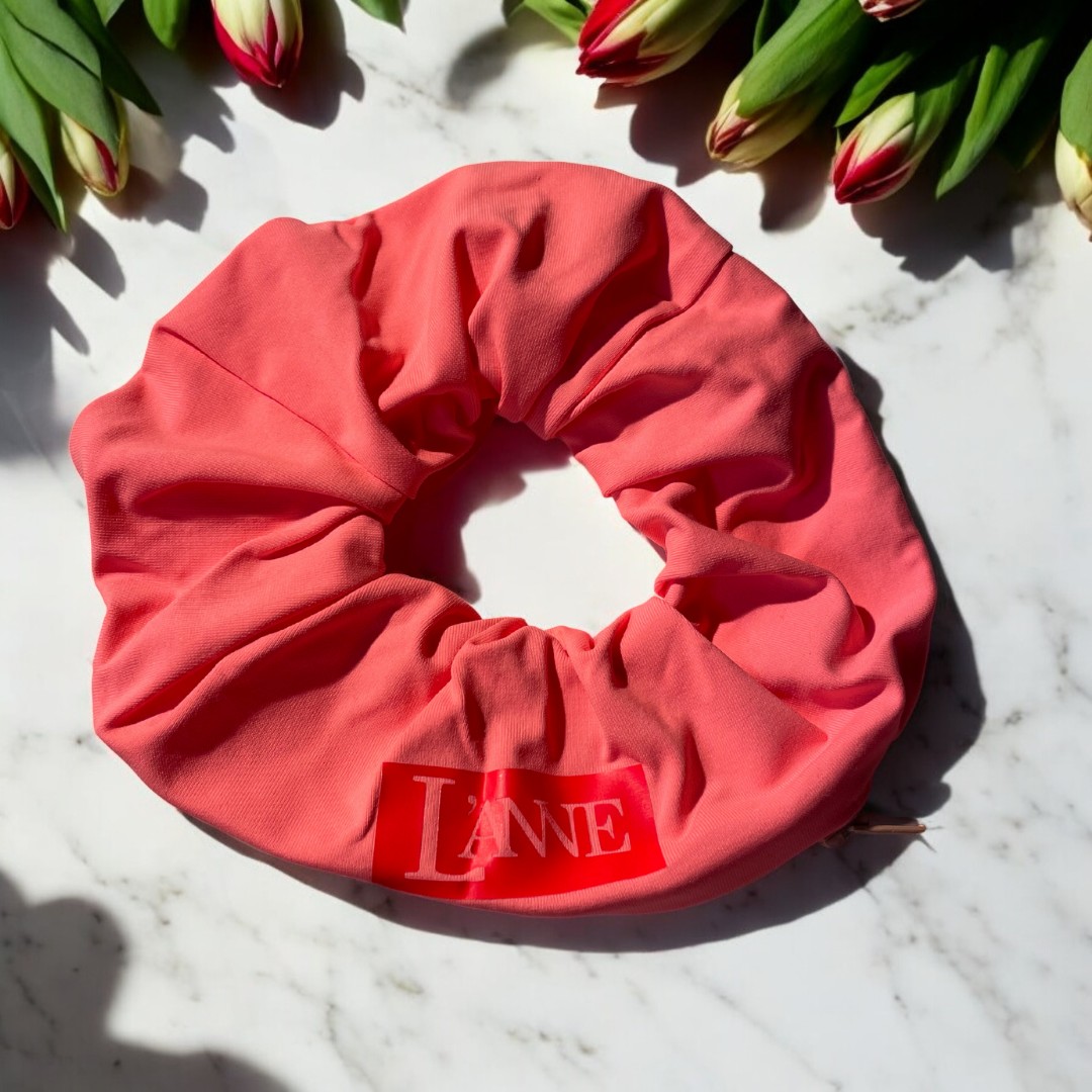 L'ANNE | Vérnarancs színű cipzáros hajgumi - Image 3