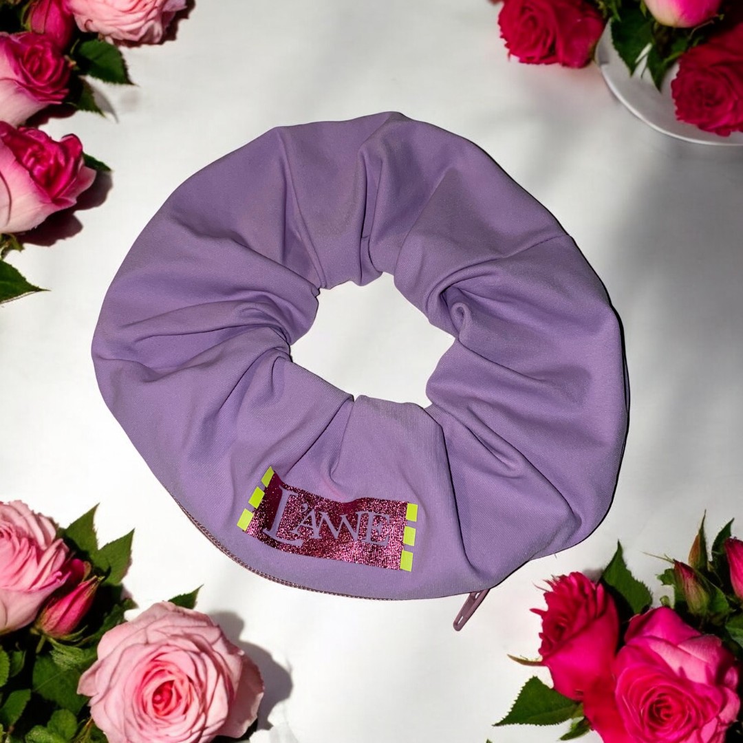 L'ANNE | Pasztell lila cipzáros hajgumi - Image 3