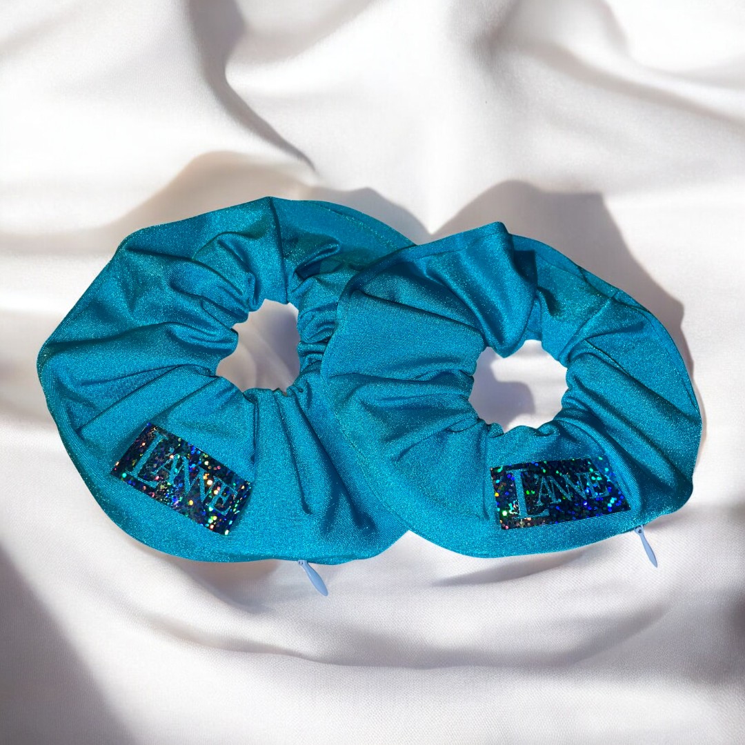 L'ANNE | Türkizkék cipzáros hajgumi - Image 2