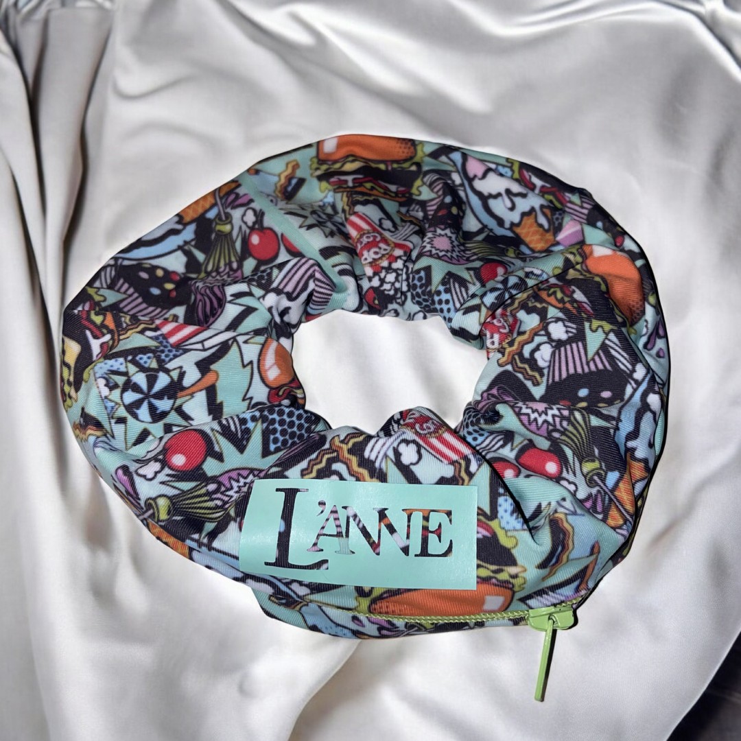 L'ANNE | Mintás cipzáras hajgumi - Image 2