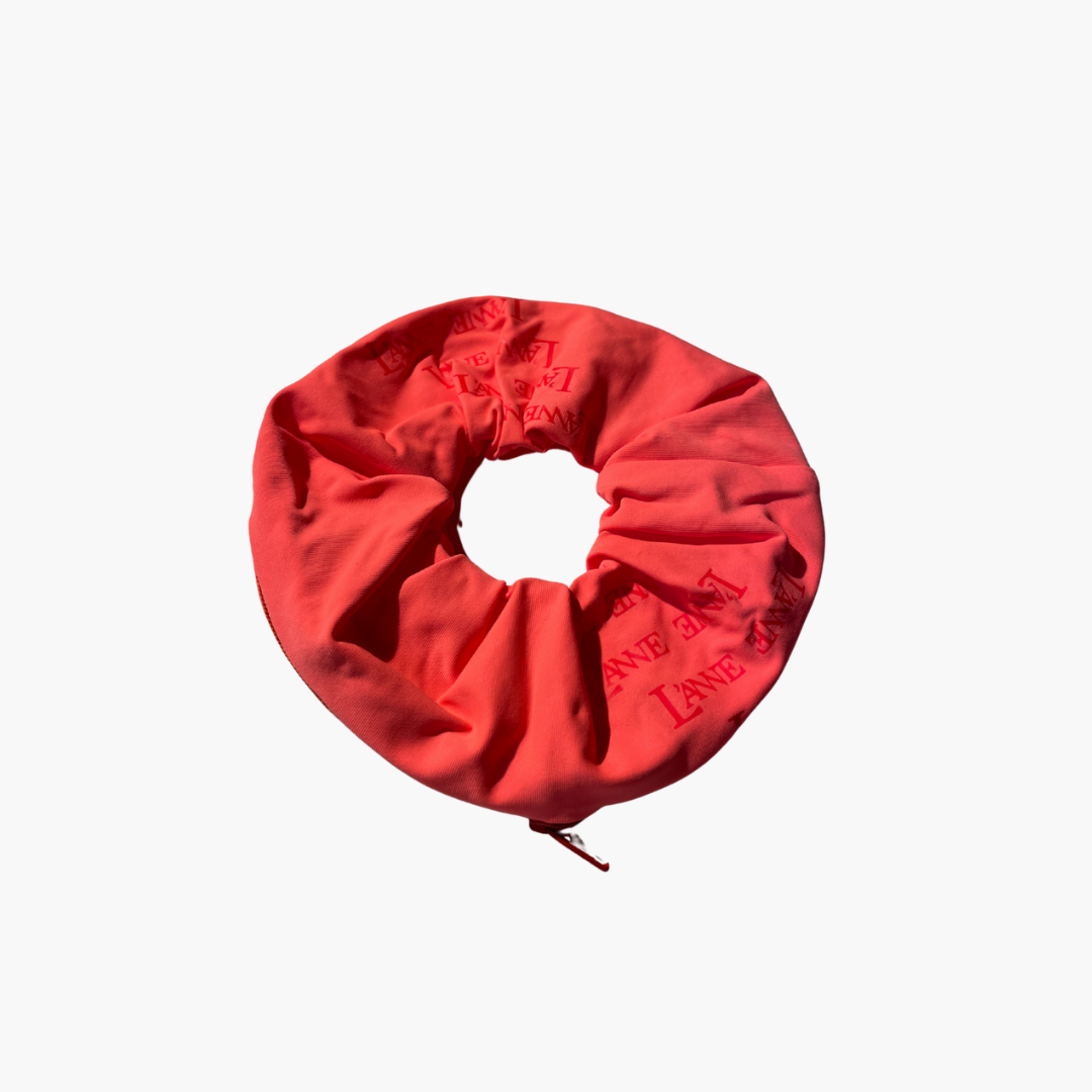 L'ANNE | Vérnarancs színű cipzáros hajgumi