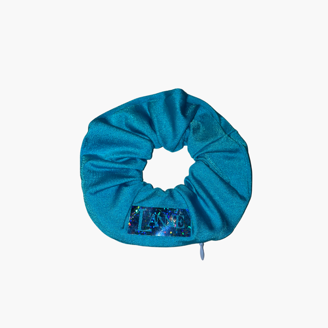 L'ANNE | Türkizkék cipzáros hajgumi