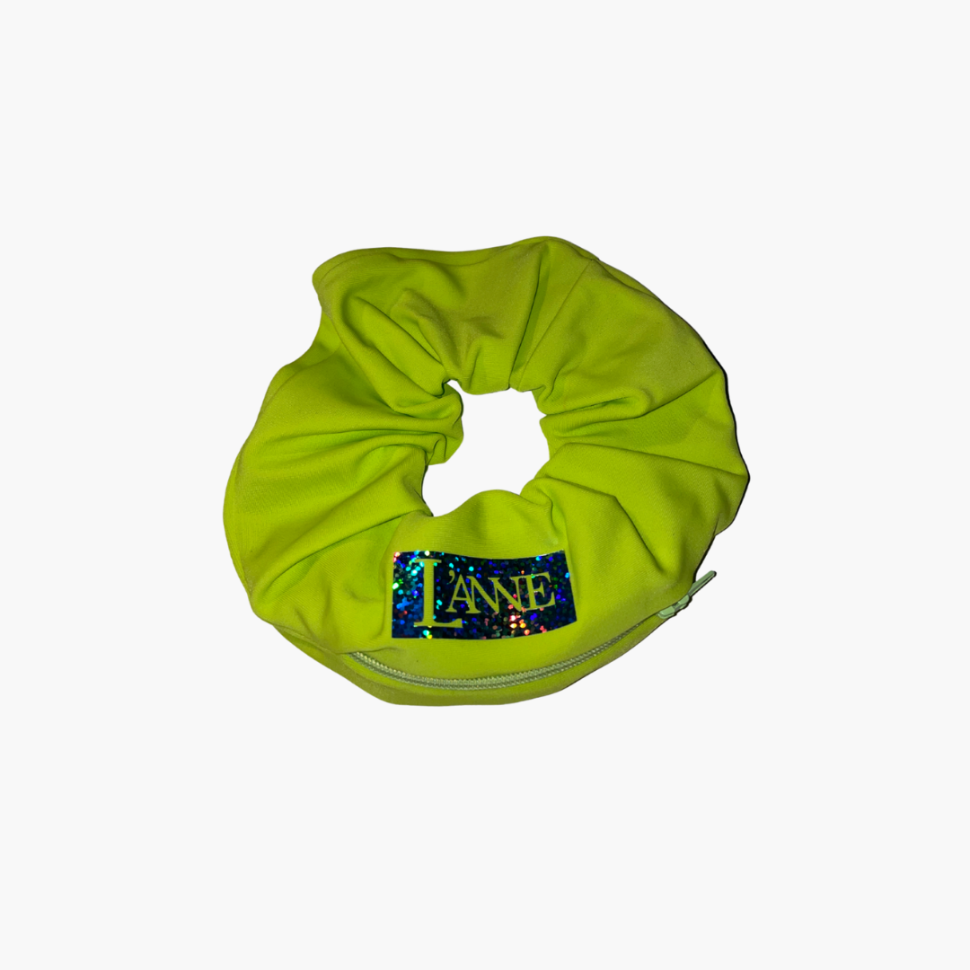 L'ANNE | Rikító zöld cipzáros hajgumi