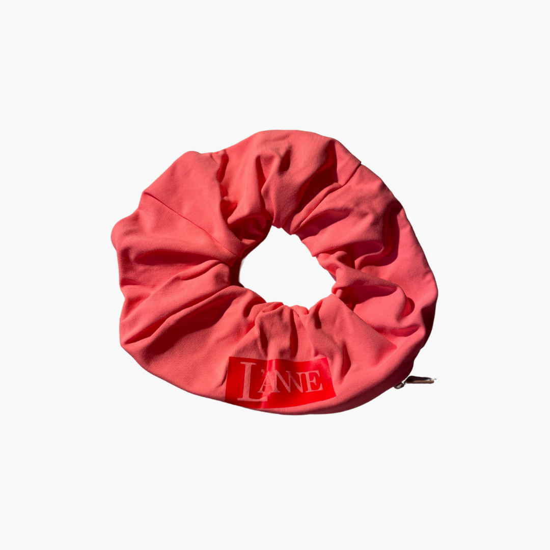 L'ANNE | Vérnarancs színű cipzáros hajgumi