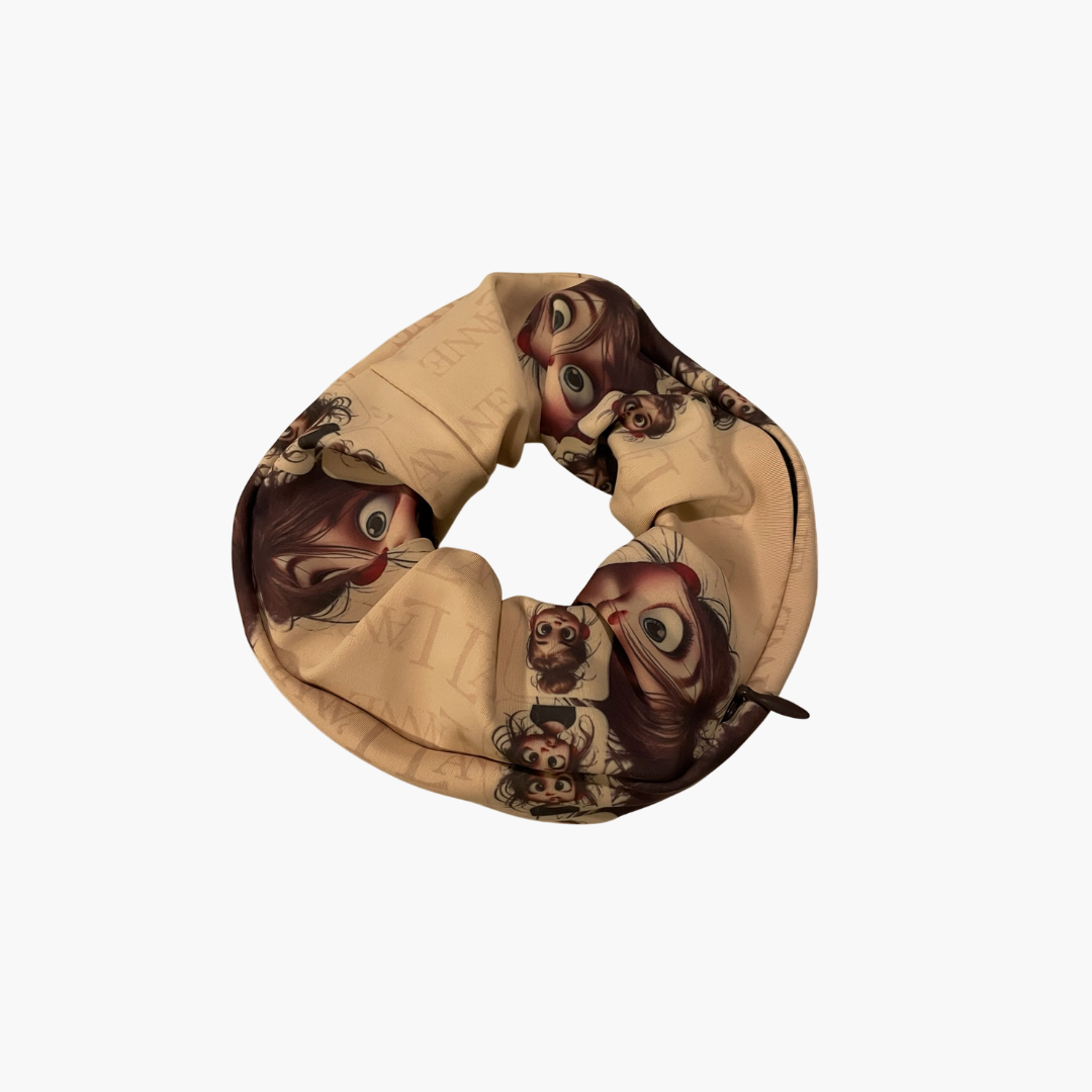 L'ANNE | Mintás cipzáras hajgumi