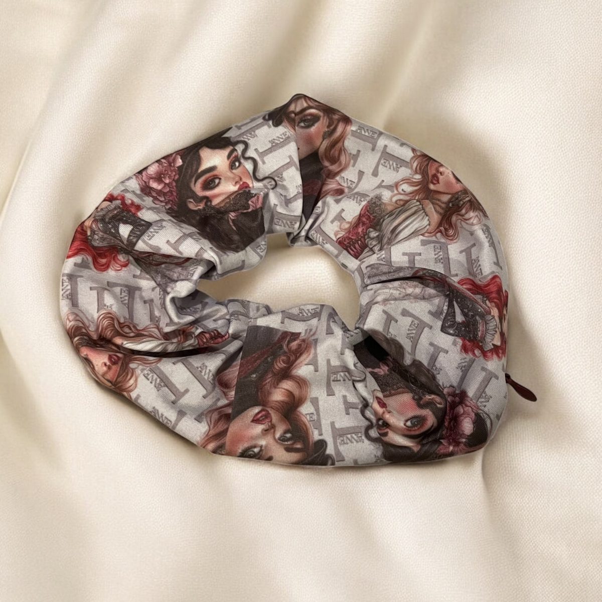 L'ANNE | Mintás cipzáras hajgumi - Image 2