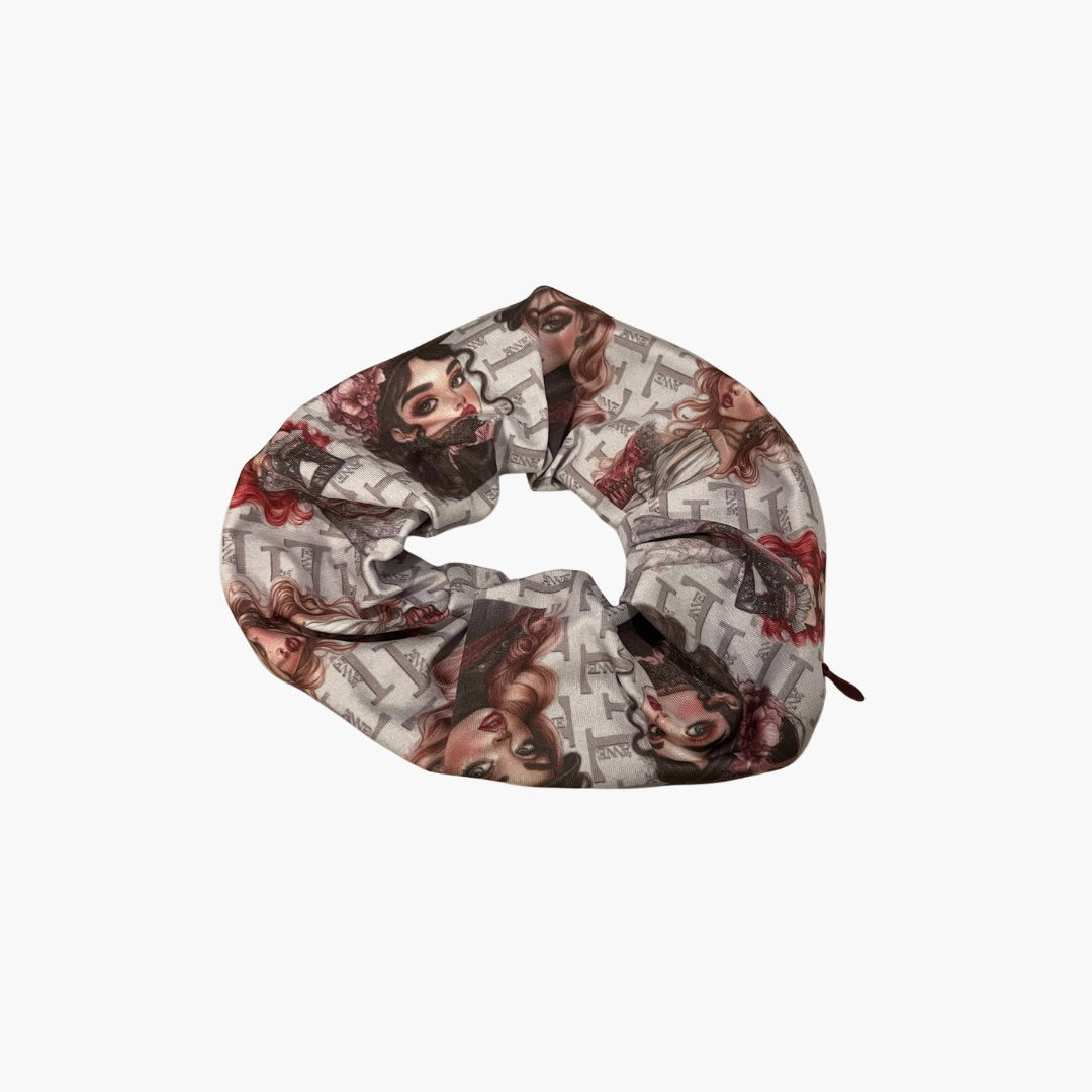 L'ANNE | Mintás cipzáras hajgumi